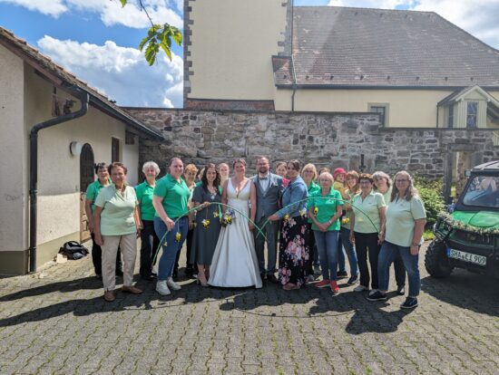 Spalierstehen bei Carolin
