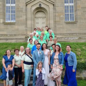 Spalierstehen bei Katja