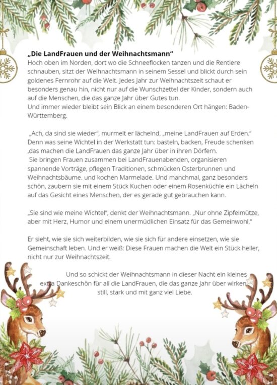 Wir wünschen allen frohe Weihnachten